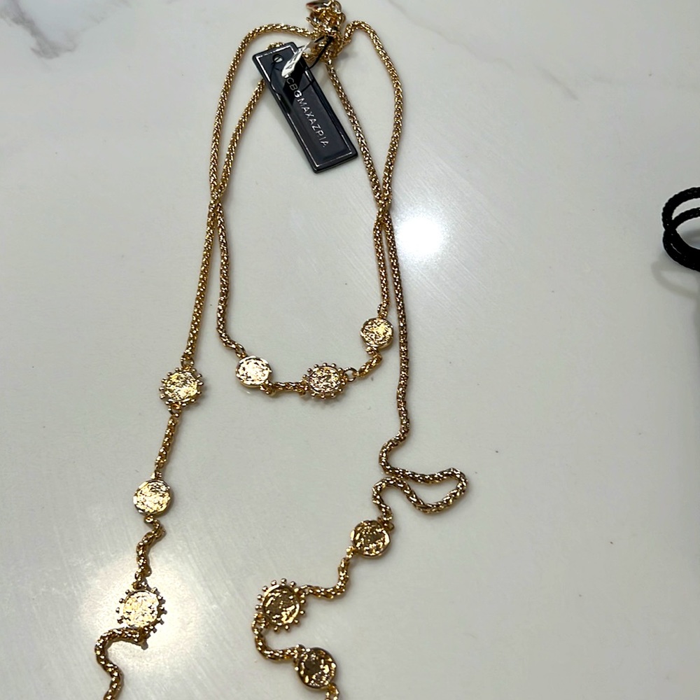 AUTHENTIC - BCBG MAXAZRIA Tassel Necklace. - NEW WITH TAGS - Picture 4 of 4